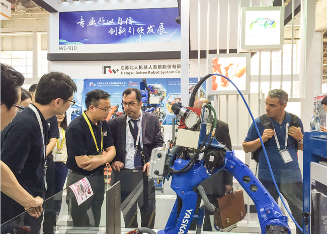 Jiangsu Beiren unveiled at the Beijing Essen Welding and Cutting Exhibition